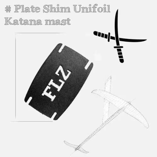 Cale de rake pour mat carbone Katana