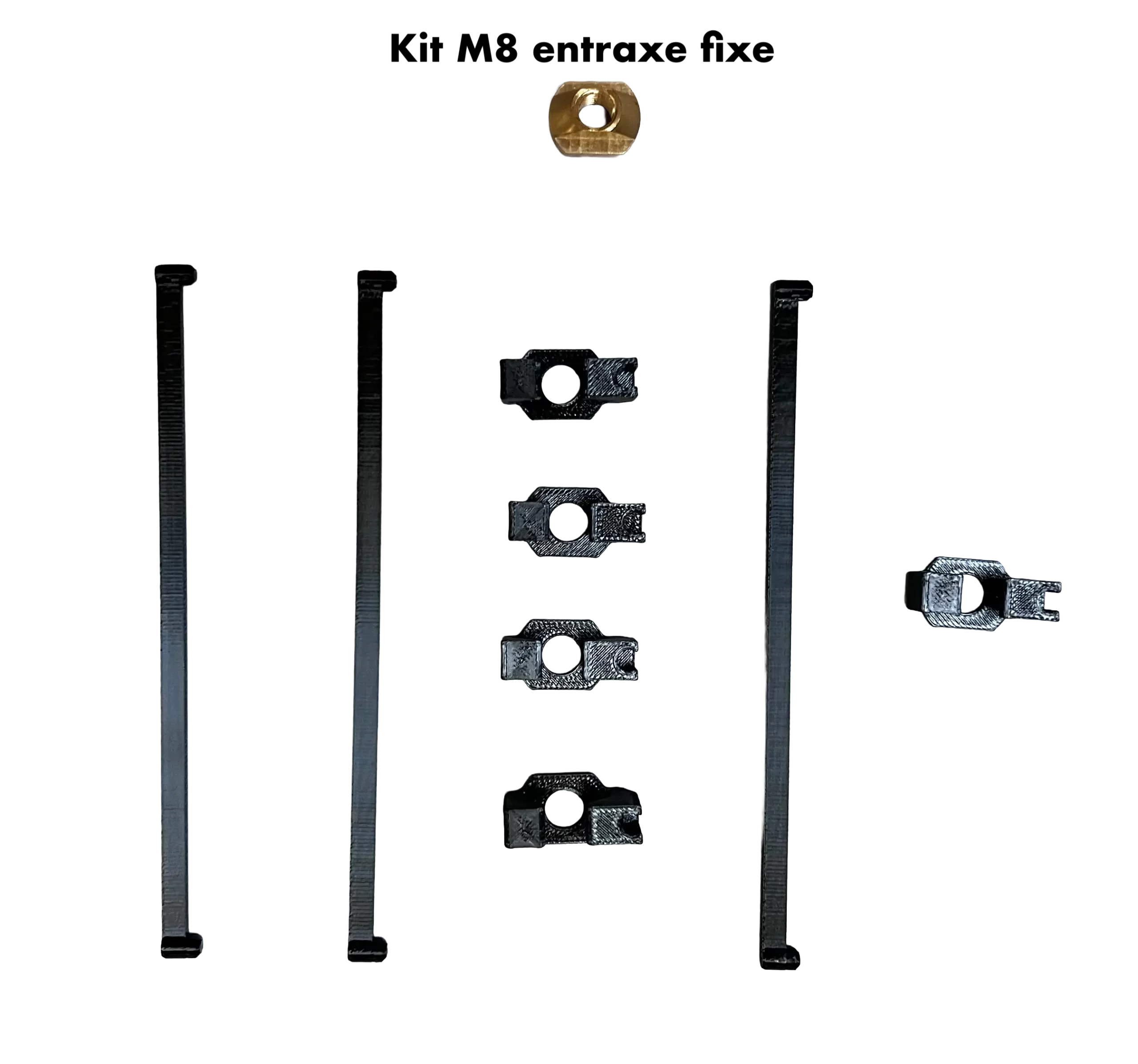 Dispositif de bloqueur de Tnuts non flex pour les fois utilisant des boulon en diamètre M8